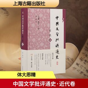 正版现货 中国文学批评通史·近代卷 上海古籍出版社 王运熙, 顾易生 主编；袁震宇, 刘明今 著 著 文学理论/文学评论与研究