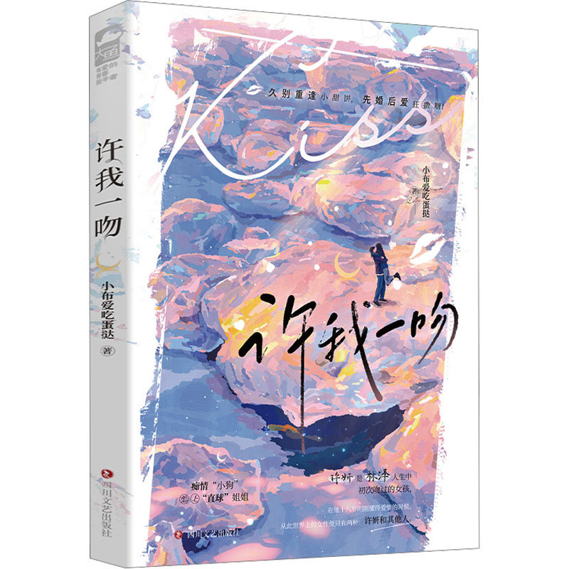 正版现货 许我一吻 四川文艺出版社 小布爱吃蛋挞 著 青春/都市/言情/轻小说