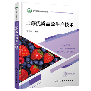 三莓优质高效生产技术 草莓蓝莓树莓详细栽培技术讲解 草莓蓝莓树莓三大莓类高效生产技术 优良品种介绍 农业种植从业者参考书籍