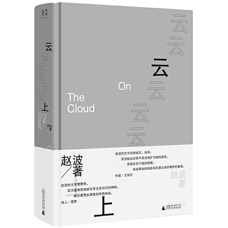 现货正版包邮 云上 70后女作家赵波以个人成长经验直接书写,高度