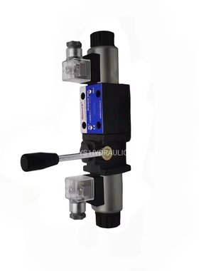 WANERF万尔福4WMME6E-1X/ED24手动电磁两用液压双向换向阀油压阀