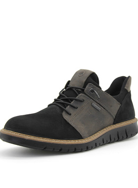 德国Ara鹦鹉男鞋秋冬新品牛皮拼色时尚系带休闲户外男士皮鞋35620