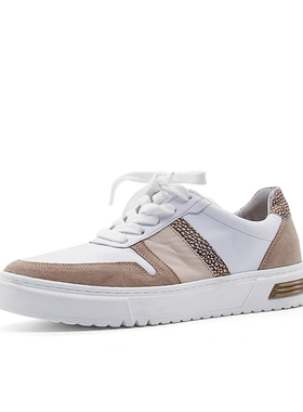 德国Gabor嘉宝嘉步女鞋春夏新品超轻厚底小白鞋运动休闲鞋86.546