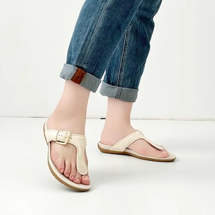 舒适休闲夹趾人字拖拖鞋 时尚 27108 春夏新品 德国CAPRICE凯蝴蝶女鞋