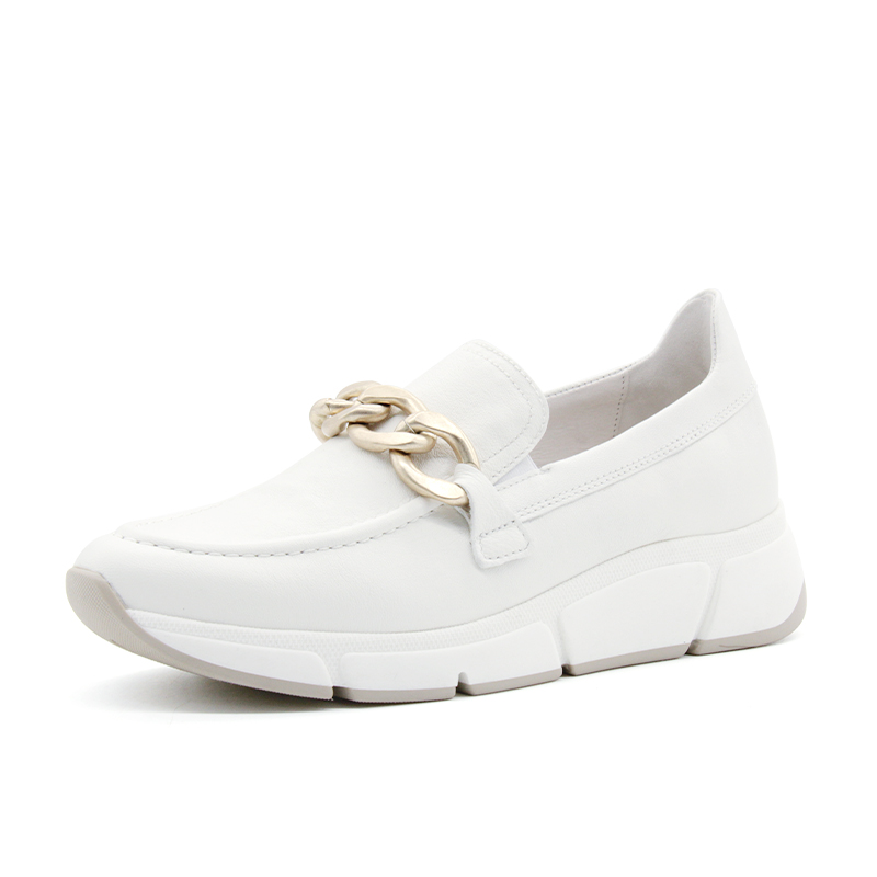 德国gabor嘉步嘉宝女鞋春夏新品超轻羊皮舒适厚底休闲鞋26.485