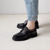 德国Gabor嘉宝嘉步女鞋 72.555 皮鞋 2025秋冬新品 牛皮英伦德比鞋