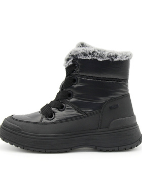 德国CAPRICE凯蝴蝶女鞋秋冬新品时尚防水厚绒超轻厚底雪地靴26213