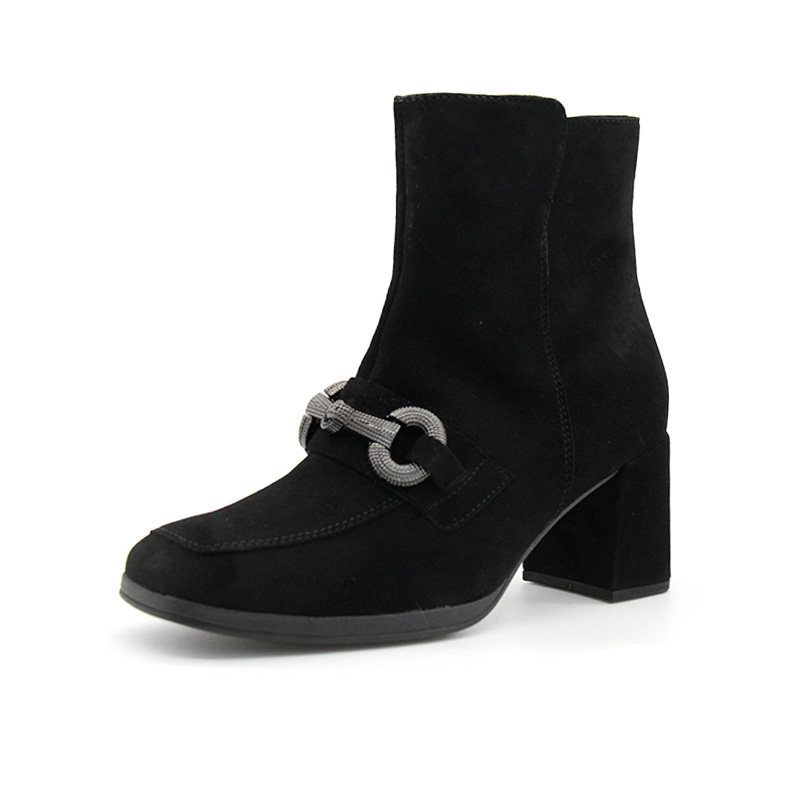 德国Gabor时尚中高跟时装靴短靴