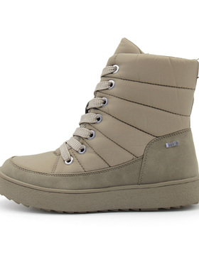 39码德国CAPRICE凯蝴蝶女鞋秋冬时尚厚绒防水短筒厚底雪地靴26216