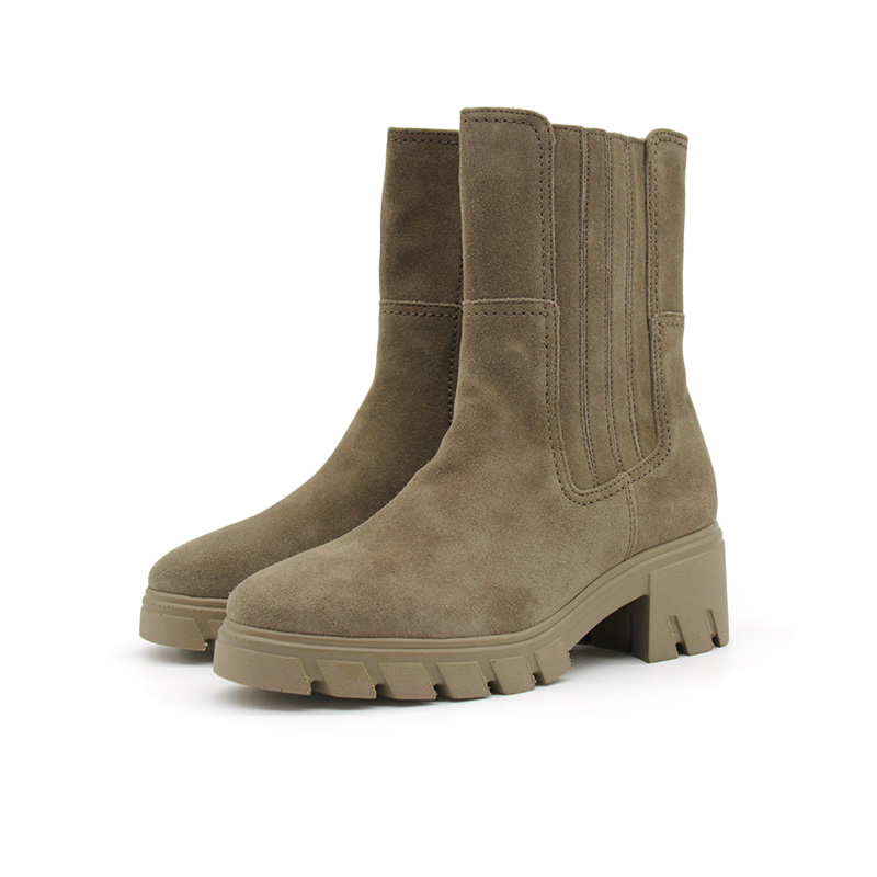 德国Gabor时尚中跟切尔西短靴