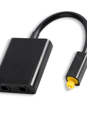 光纤音频一分二数字音频转换器1进2出PS3XBOX360功放DVD分配器