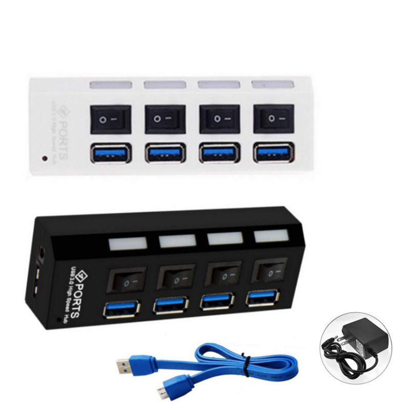 USB分线器HUB3.0高速多功能电脑扩展集线器多接口一拖四U盘读卡器