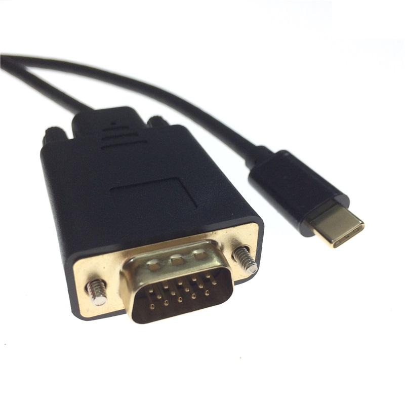 转vga笔记本显示器电视机连接线