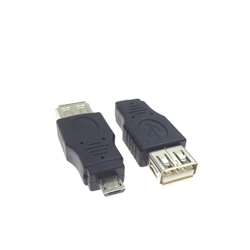 Micro 5p USB转接头安卓手机V8接口转换头OTG头Micro公转USB母头