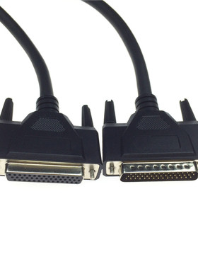 DB44公对公连接线44芯针转孔延长线db44母对母直通线1米1.5米3米