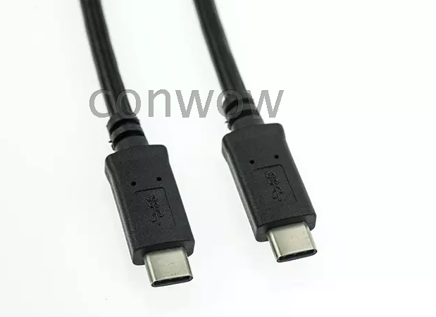 支持正反插USB3.1 type-c对type-c传输线 USB-c公对公充电数据线