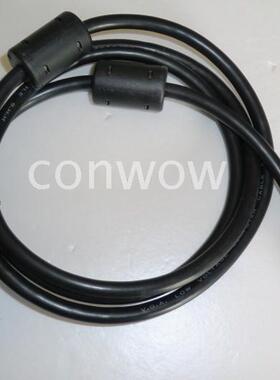 显卡HDMI公转15针VGA显示器转换线 带磁抗环干扰 数据连接线1.5米