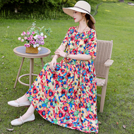 【高支棉绸】高级感民族风连衣裙