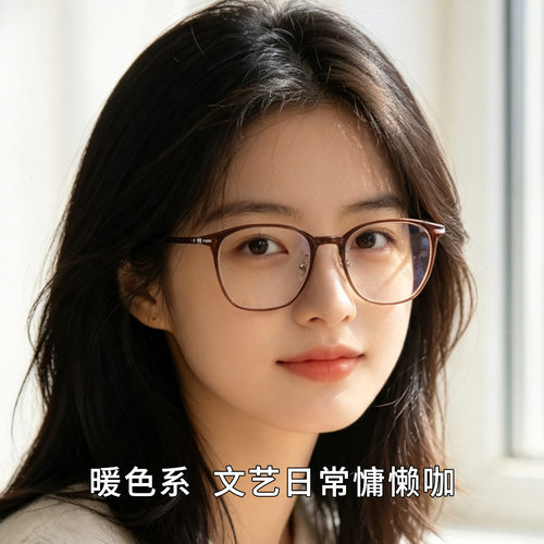 百世芬高品质方框塑钢眼镜框超轻