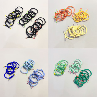 不伤发幼儿园小学生发饰 宝宝扎头发头绳 基本款 打结儿童皮筋