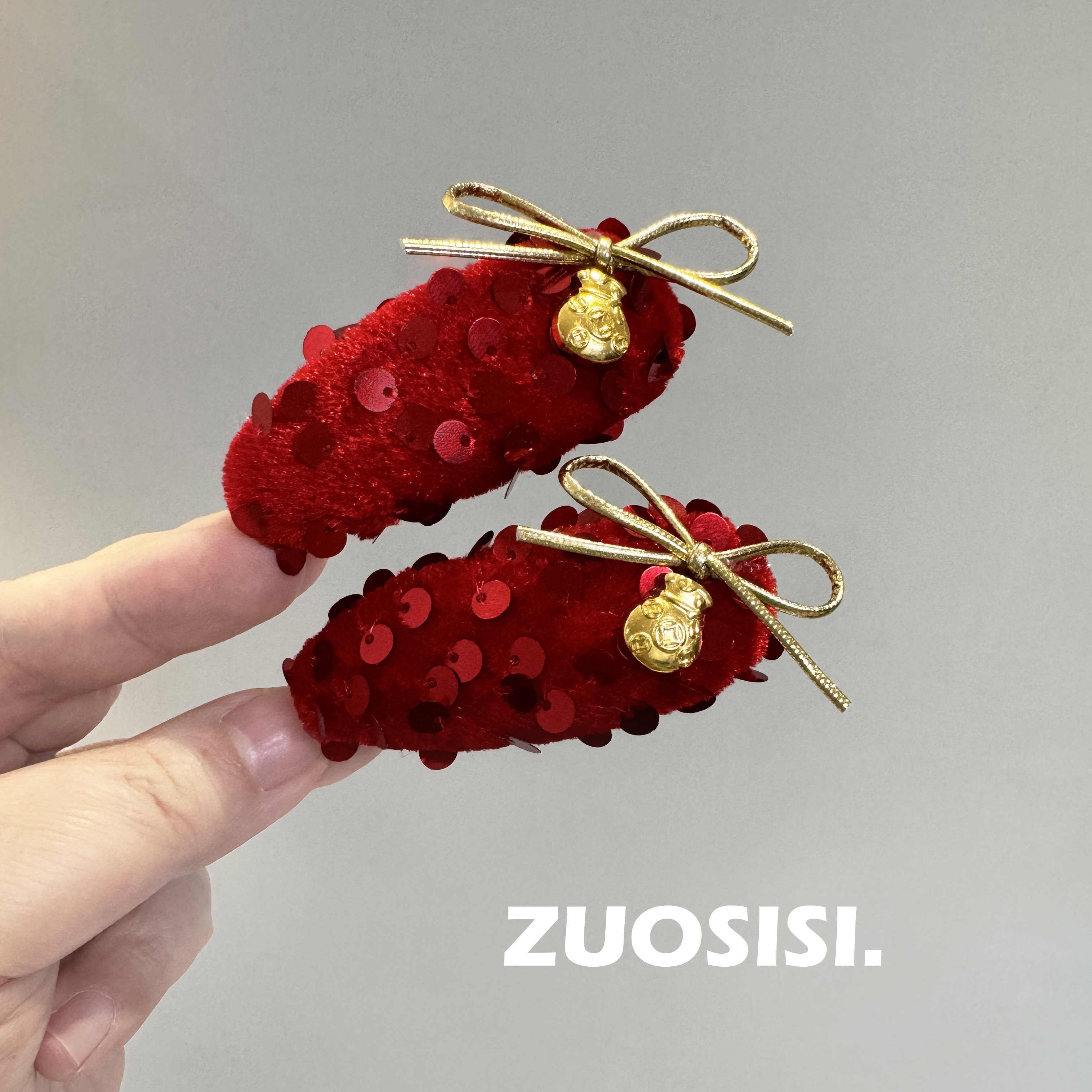 新年喜庆红色儿童发饰 女宝小马生肖发夹 女童吉祥头饰,童装/婴儿装/亲子装,发饰,淘宝优惠券,粉丝福利购,淘宝优惠卷