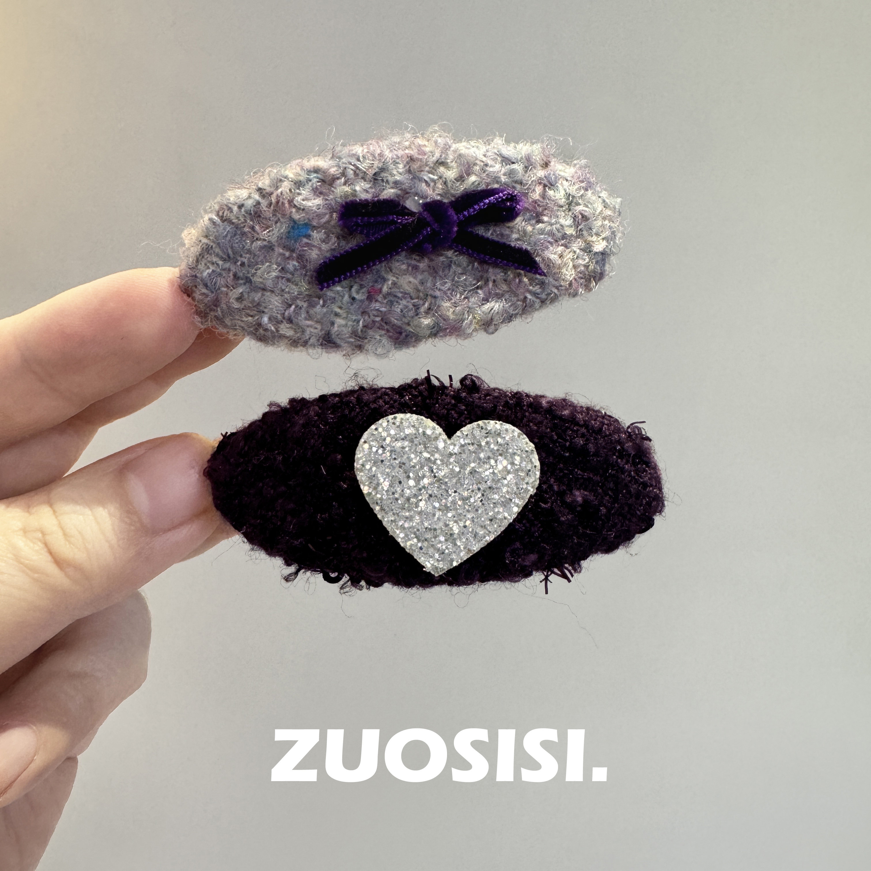 小香风深紫系儿童BB发夹 女童五角星丝绒水滴掰掰夹,童装/婴儿装/亲子装,发饰,淘宝优惠券,粉丝福利购,淘宝优惠卷