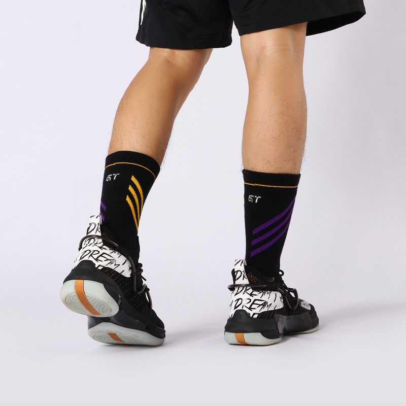 包邮3双装秋冬中高筒防滑条纹运动袜男纯棉袜毛巾底吸汗篮球袜子,运动/瑜伽/健身/球迷用品,篮球袜,淘宝优惠券,粉丝福利购,淘宝优惠卷