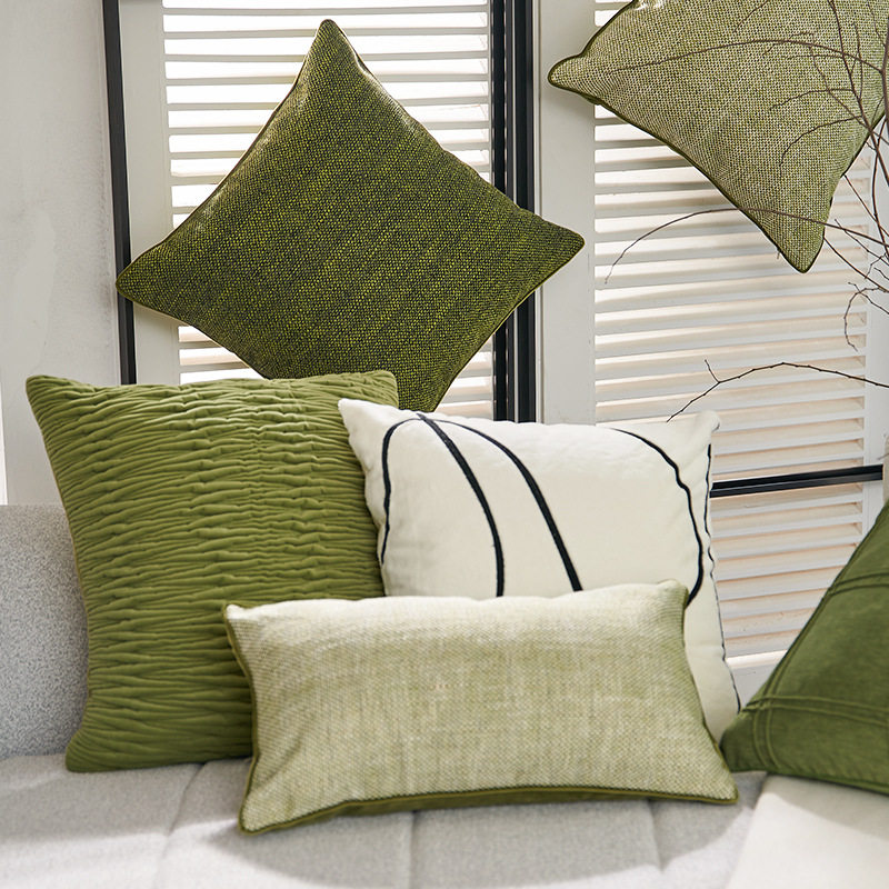 北欧沙发抱枕客厅法式打皱靠枕布艺飘窗靠垫卧室床头抱枕套,居家布艺,抱枕被,淘宝优惠券,粉丝福利购,淘宝优惠卷