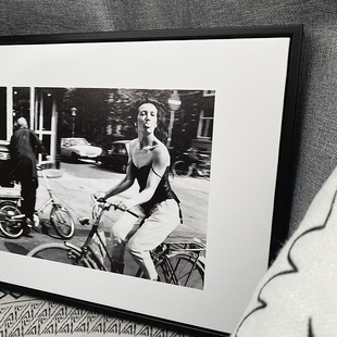 Elsken黑白摄影展览装 der 饰画客厅卧室挂画画芯定制 van 北欧Ed