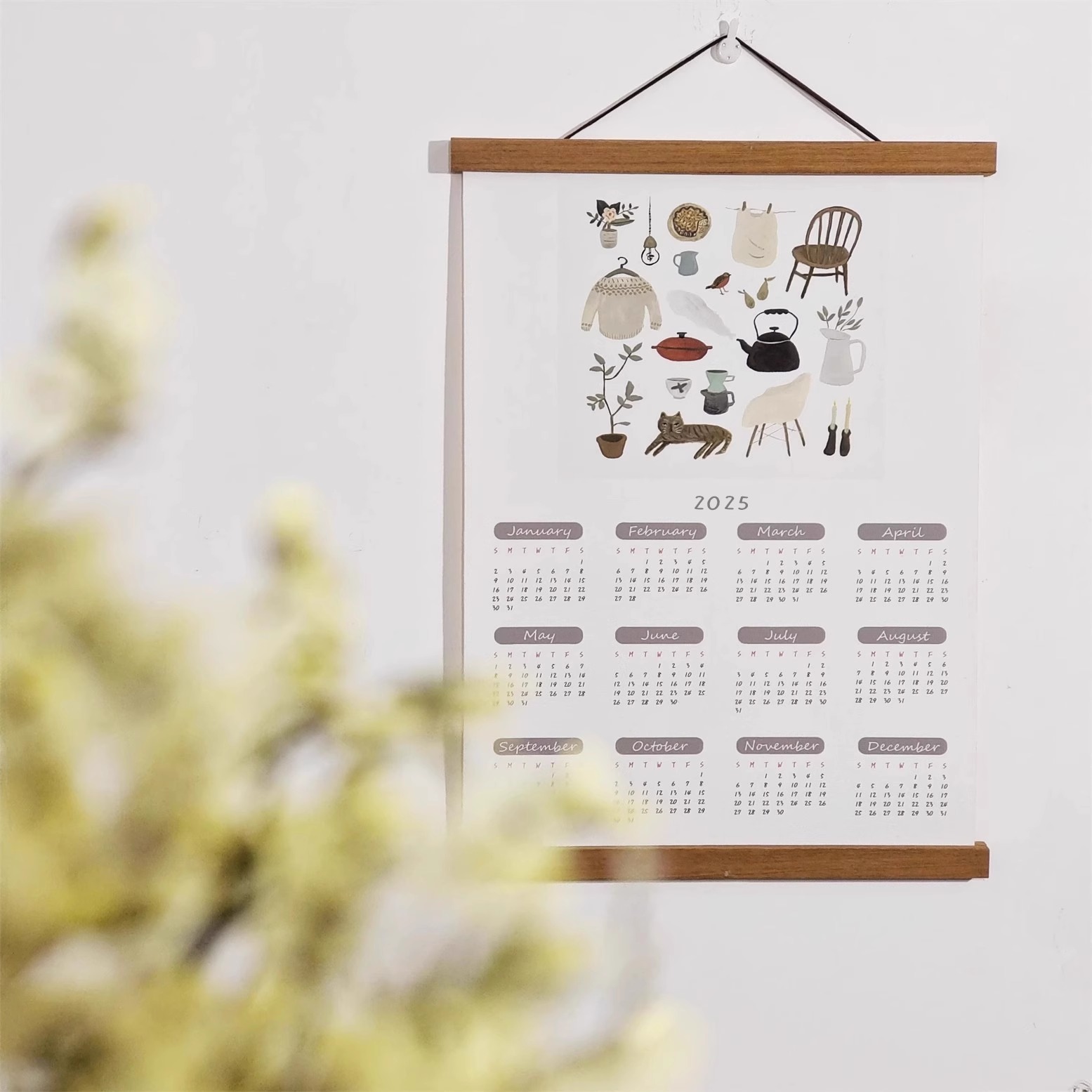 2026新款原创ins风创意挂历海报