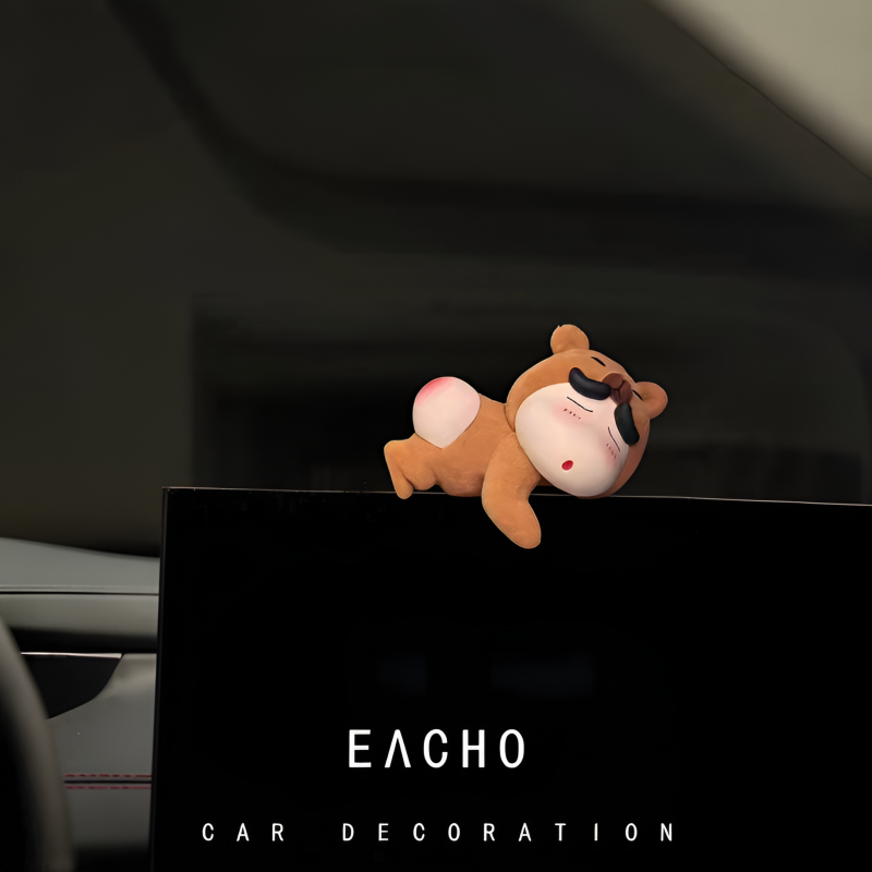 植绒屁屁熊蜡笔小新手办礼物