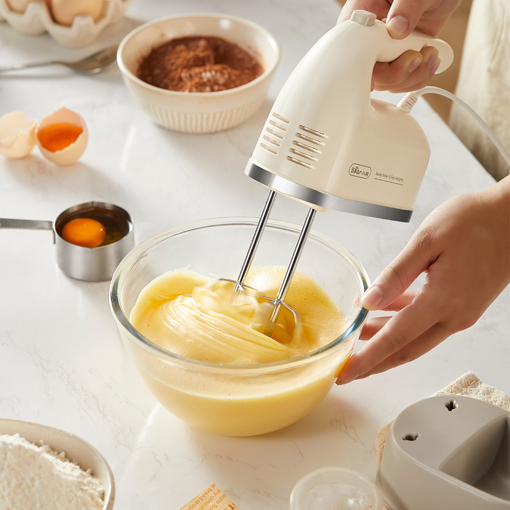 小熊电动打蛋器家用打发奶油机烘焙奶油打发器电动搅拌器蛋糕裱花