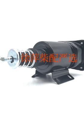 QD285F淄柴6170起动机磁力开关淄柴QD2853H马达吸铁开关马达碳刷