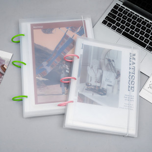 油画棒彩书签环3寸4寸5寸6寸7寸8寸A5A4B5明信片镭射票明星卡相册