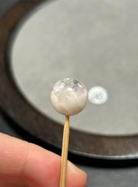13.2mm粉雪花幽灵水晶单