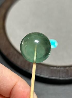 20.2mm天然绿萤石圆珠单