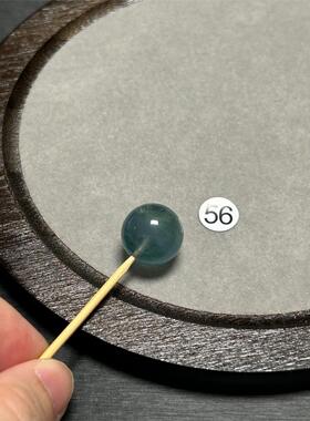 15mm天然蓝萤石单珠，56