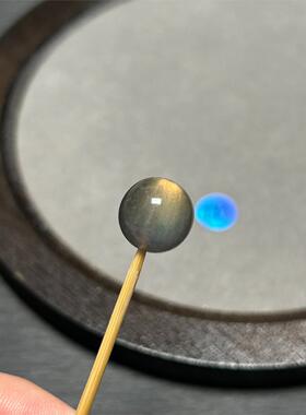 12.4mm黑体橘光灰月光圆