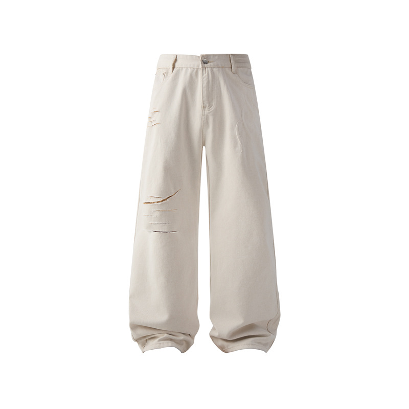 智快鱼潮流前线2025新款崔布局g5g6青少年男装帅气学生潮流牛仔裤