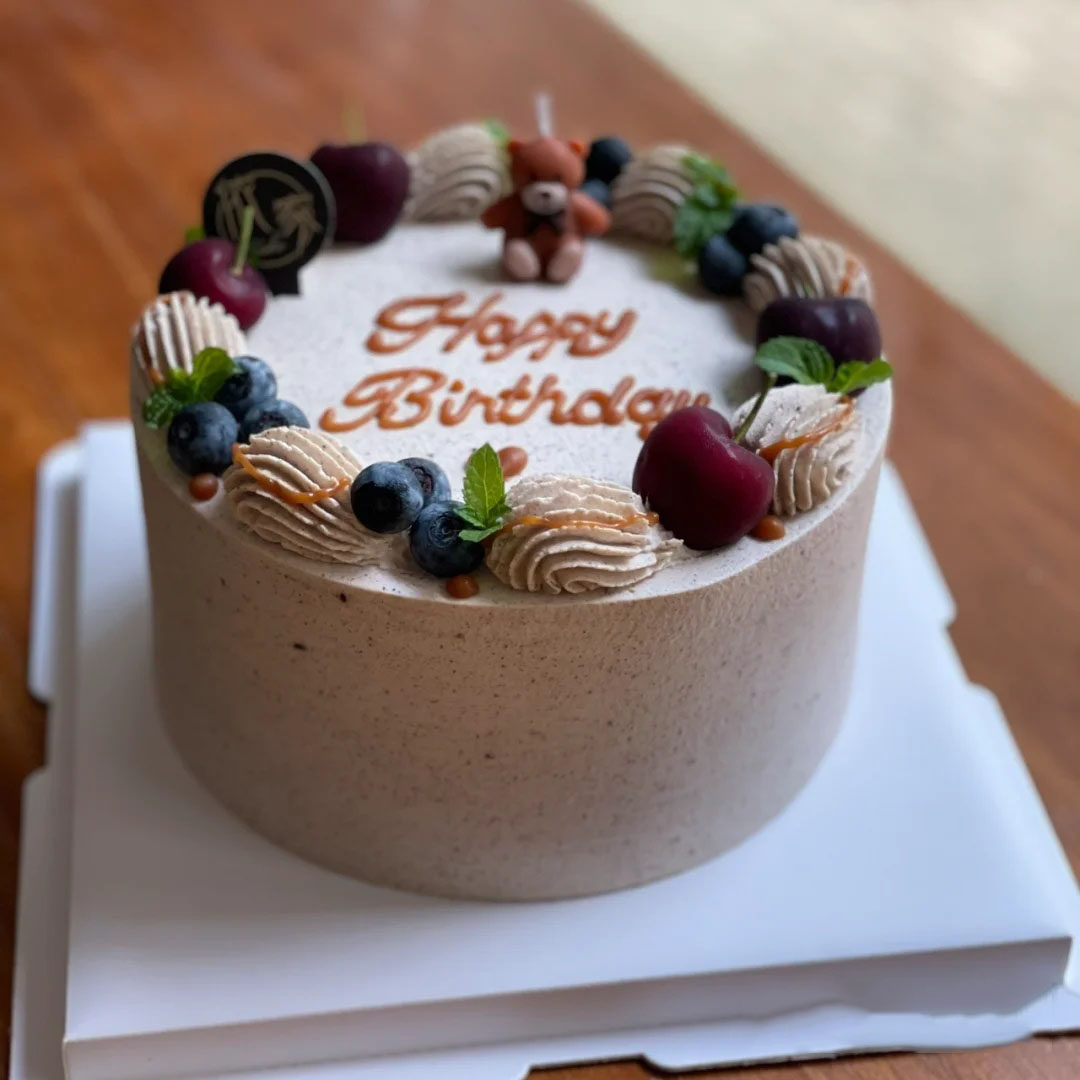 简约男生生日蛋糕 手绘网红蛋糕同城配送 深圳蛋糕来图定制