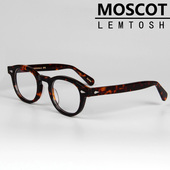 进口板材余文乐德普同款 眼镜男女士配平光近视复古眼睛圆全框镜架