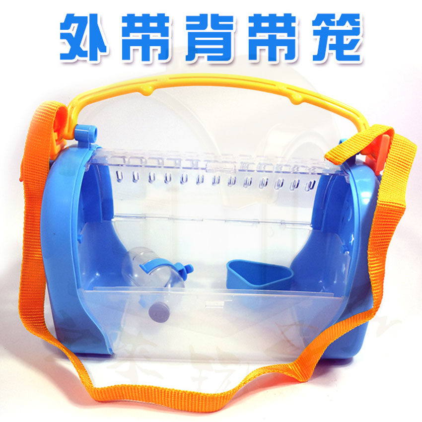 鹦鹉外出便携式 手提箱豪华鸟笼外出笼子亚克力鸟外出包透明爆款