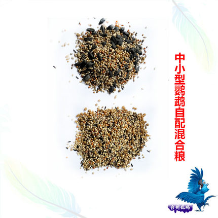 虎皮牡丹玄凤牡丹中小型混合粮种子日常饲料精选粮食鹦鹉五谷杂粮