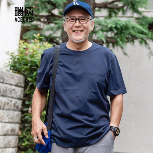 爷爷夏装中老年人短袖