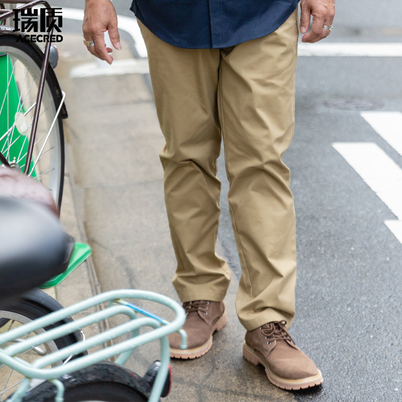 爸爸裤子秋装中老年下装男老爸中年休闲裤爷爷老人春秋季长裤男装