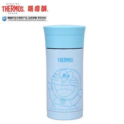 正品膳魔师保温杯多啦A梦机器猫儿童卡通创意水杯子JMK-251/351