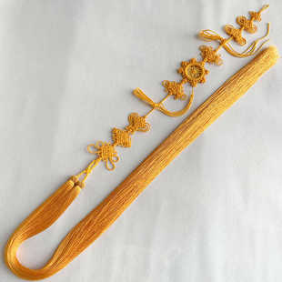 佛珠燕尾主法穗子粗穗法师和尚念佛挂珠背云佛流苏方丈结9结法轮