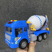 儿童玩具车男孩电动音乐1 3岁会讲故事 工程车挖机搅拌车翻斗车