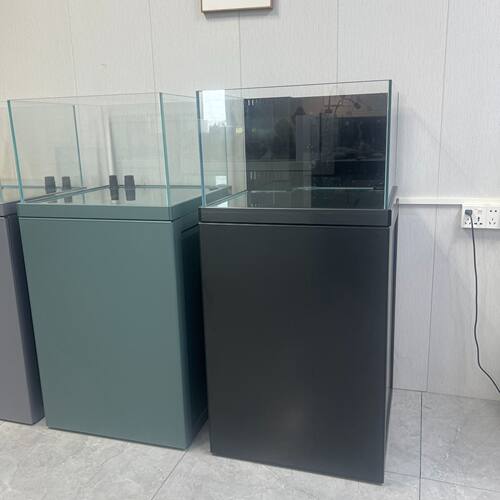 超白玻璃鱼缸客厅家用落地80方缸