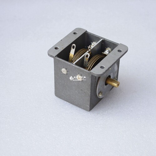 全新铜片铜轴33PF-60PF左右双联可变电容器可调电容